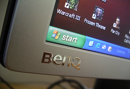BenQ FP231W-review illustratie BenQ FP231W-review illustratie