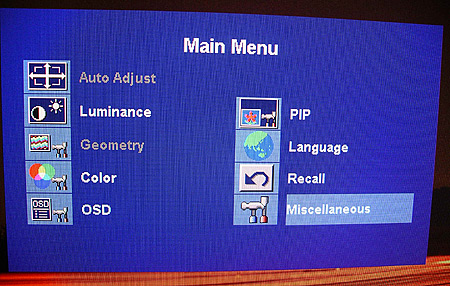 BenQ FP231W-review illustratie BenQ FP231W-review illustratie