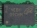 Micron DDR2-geheugenchip (ook gebruikt voor Crucial-modules)