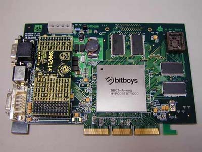 Bitboys grafische chip Bitboys grafische chip