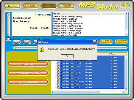 MSI MP-515: MP3 Studio
