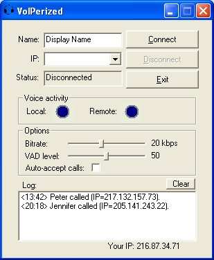 VoIPerized screenshot