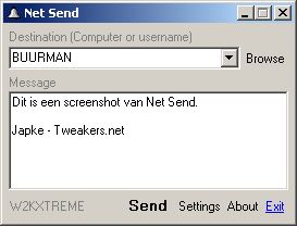 Net Send