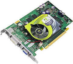 nVidia GeForce 6600 GT referencecard nVidia GeForce 6600 GT referencecard