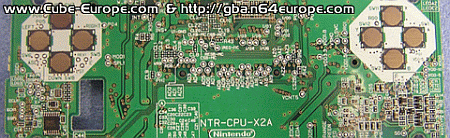 Nintendo DS printplaat