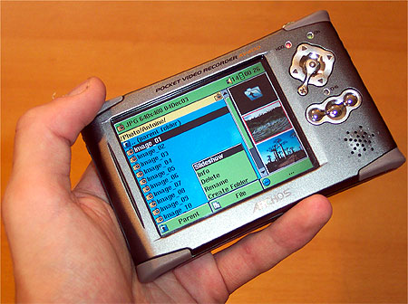 Archos AV420: previews van foto's Archos AV420: previews van foto's
