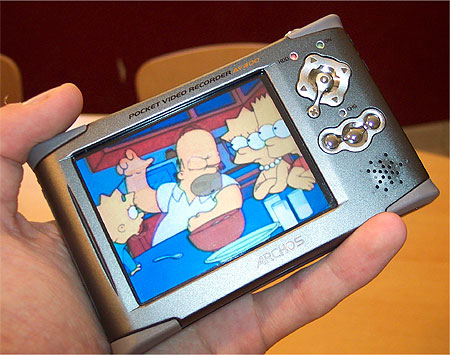Archos AV420: afspelen van een videobestand Archos AV420: afspelen van een videobestand