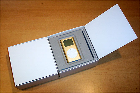 Apple iPod Mini in doos Apple iPod Mini in doos