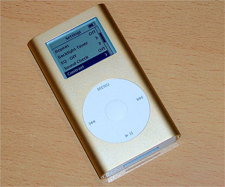 Apple iPod Mini: settings instellen Apple iPod Mini: settings instellen