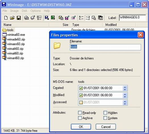 WinImage screenshot (resized)
