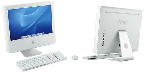 Apple iMac G5 voor en achter Apple iMac G5 voor en achter