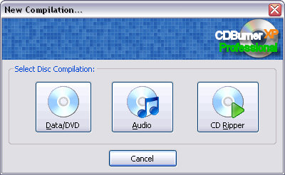 CDBurnerXP Pro 3 screenshot