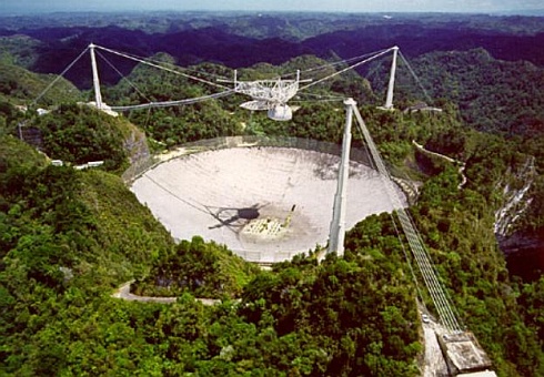 Arecibo - SETI radiotelescoop
