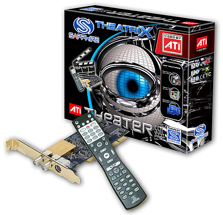 Sapphire ATi Theater 550 Pro tv-kaart Sapphire ATi Theater 550 Pro tv-kaart