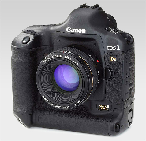 Canon EOS-1Ds Mark II (groot) Canon EOS-1Ds Mark II (groot)