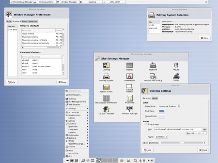 Xfce 4.2 beta 1 screenshot (klein)