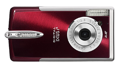 Canon Digital Ixus i5 rood (klein)