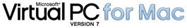 Virtual PC for Mac Version 7 Virtual PC for Mac Version 7