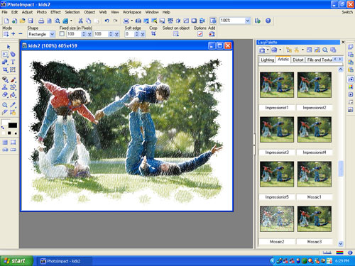 Ulead PhotoImpact 10 (groot)