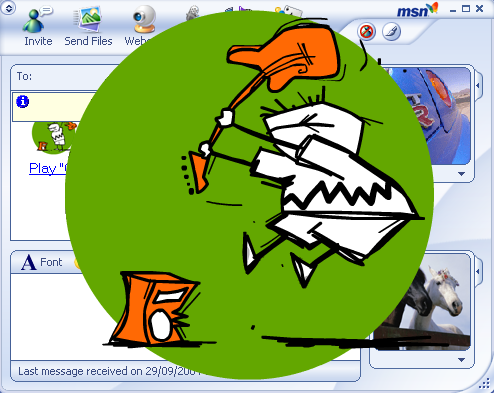 MSN Messenger 7 - Winks
