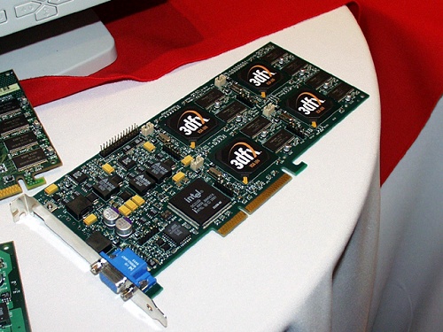 3dfx Voodoo 5 6000 (4x VSA-100, 143MHz/166MHz/183MHz, 128bit)