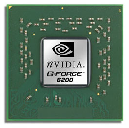 nVidia Geforce 6200-chip nVidia Geforce 6200-chip