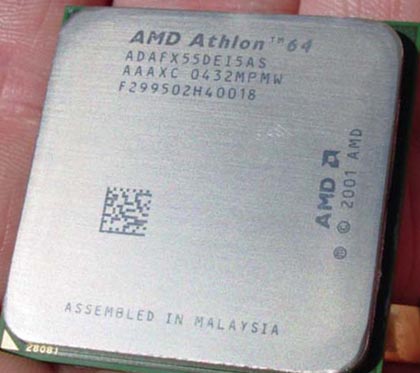 Athlon 64 FX-55 Athlon 64 FX-55