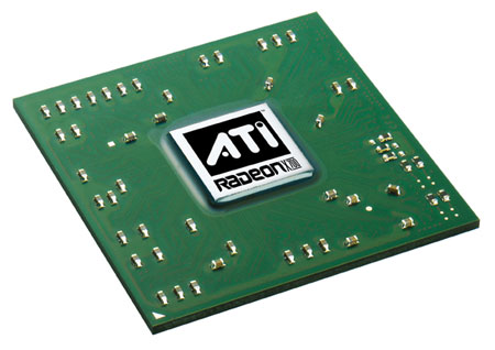 ATi Radeon X700 chip ATi Radeon X700 chip
