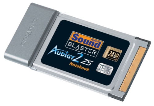 Creative Soundblaster Audigy 2 ZS Notebook