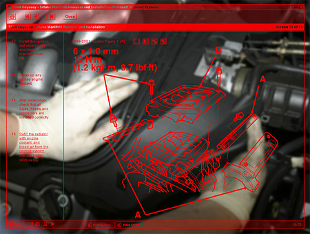 Microvision Nomad Expert Technician System