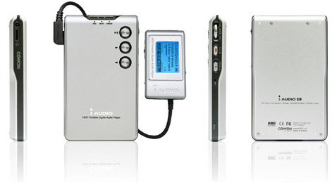 Cowon iAudio M3 met afstandbediening
