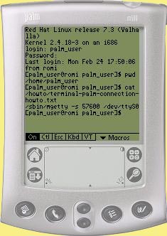 Linux op een Palm-handheld Linux op een Palm-handheld