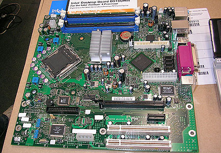 Intel D915GMHLK BTX-bord Intel D915GMHLK BTX-bord