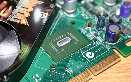 nVidia GeForce 6600 GT in AGP-uitvoering nVidia GeForce 6600 GT in AGP-uitvoering