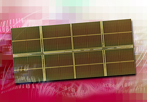 Elpida 1Gbit DDR2-800-geheugenchip (die) Elpida 1Gbit DDR2-800-geheugenchip (die)