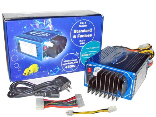 Silentmaxx Semi-Fanless 450 W