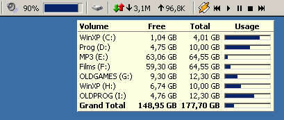 WinBar screenshot