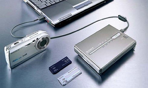 Sony HDPS-M1, 40 GB harddisk photo storage