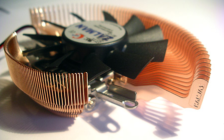 Zalman VF700-Cu VGA-koeler (bovenkant)