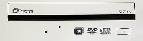 Plextor PX-716A frontje