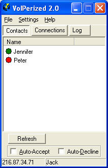 VoIPerized 2.0 screenshot