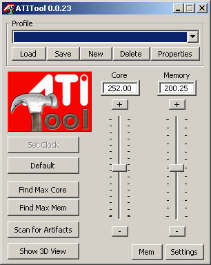 ATiTool 0.0.33 screenshot