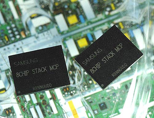 Samsung eight-die multi-chip package