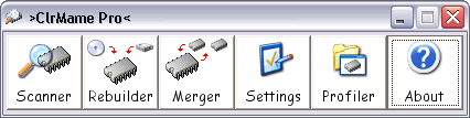 ClrMamePro startup screen