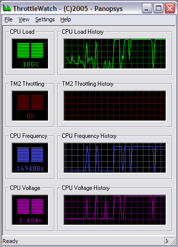 ThrottleWatch schermafbeelding