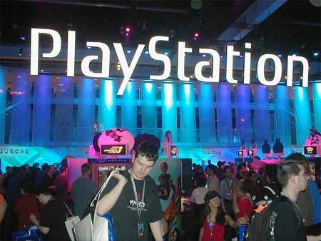 Sony Playstation stand Sony Playstation stand
