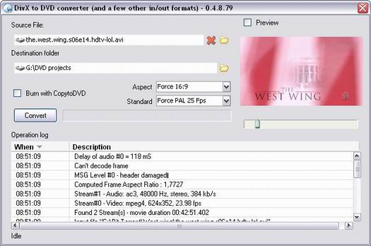 DivxToDVD 0.4.8.79 (resized)