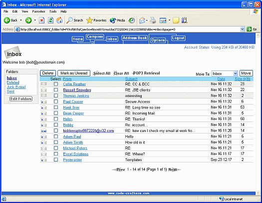 Ability Mail Server screenshot