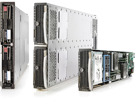 HP ProLiant BL25p en BL35p blades HP ProLiant BL25p en BL35p blades