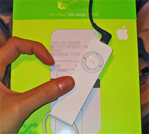 Apple iPod shuffle met doos